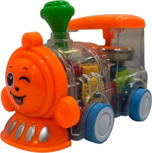 Ctoy Oyuncak Işıklı ve Sesli Şeffaf Tren SR878-09 (Karışık Renk 1 Adet) - Image 1