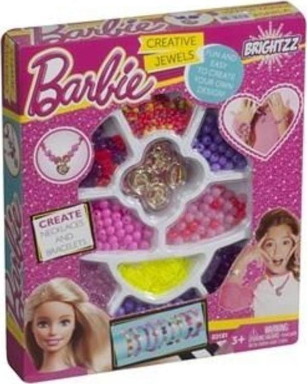 Dede Oyuncak Barbie Takı Seti Renkli Boncuklar Kız Oyuncak Bileklik Kolye Yapma Seti 03181 - Image 1