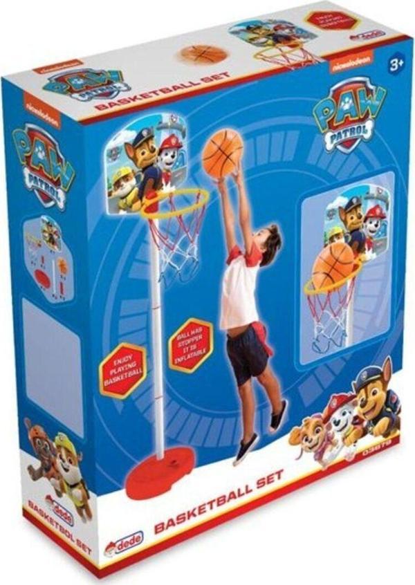 Dede Oyuncak Paw Patrol Küçük Ayaklı Basketbol Seti 03879 - Image 1