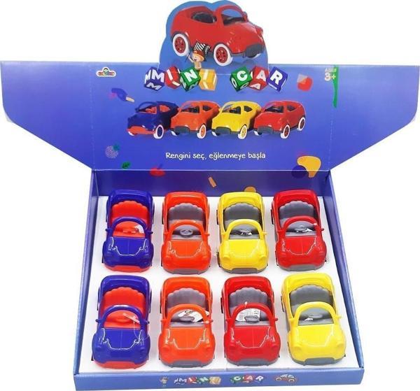Galtoys Oyuncak Mini Car Display Araba 8X8 4 Renk GLT-E409 (8 Li Paket) - Image 1