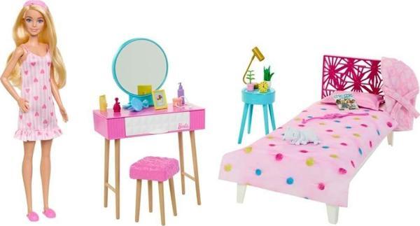 Mattel Oyuncak Barbie'nin Yatak Odası Oyun Seti hpt55 - Image 1