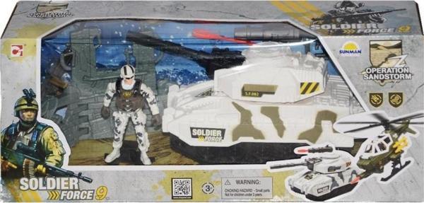 Sunman Oyuncak Soldier Force Rapidfire Askeri Araçlı Oyun Seti S00540019 - Image 1