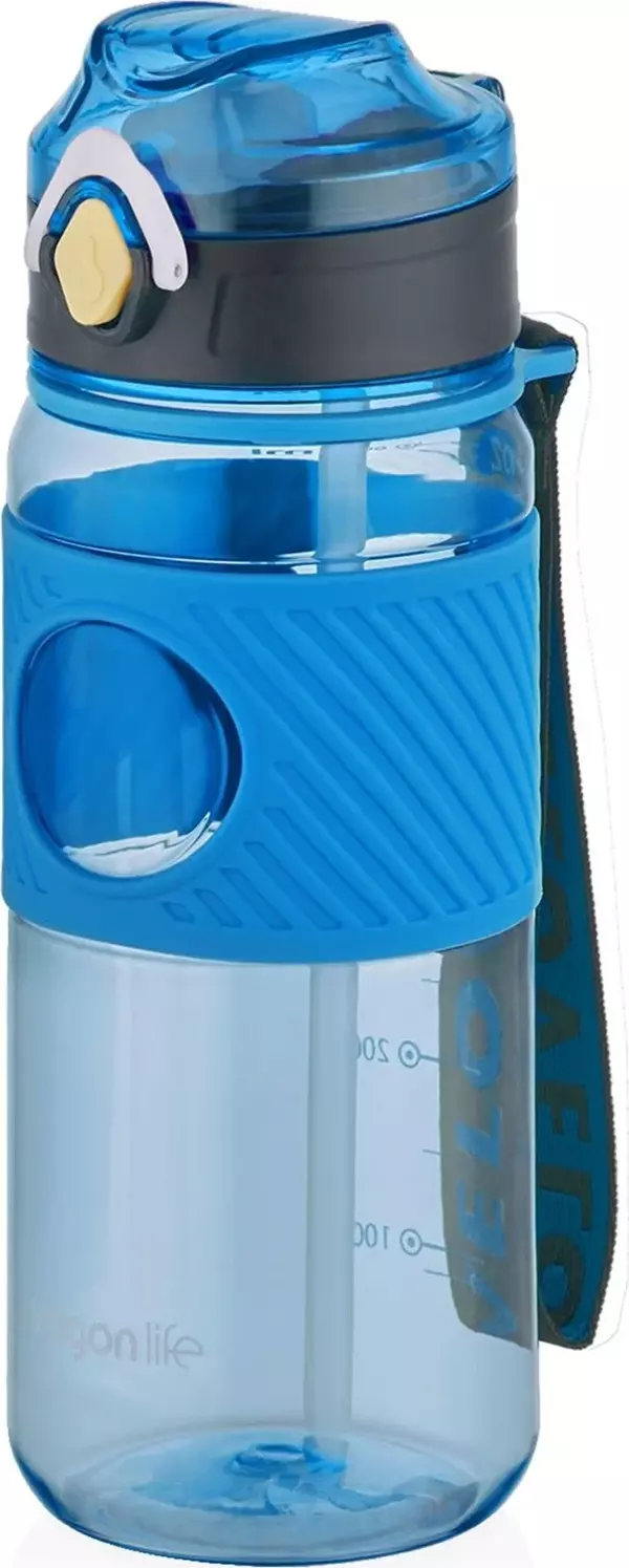 Vagon Life Pipetli Matara (Suluk) 600 Ml Vgn2236 (Karışık Renk 1 Adet) - Image 1