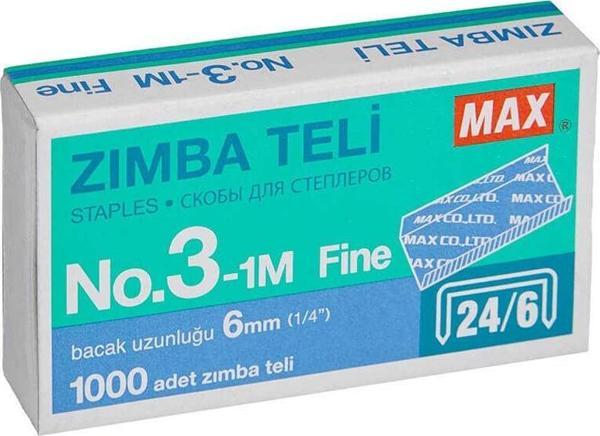 Max Zımba Teli No 24/6 3-1M (20 Li Paket) - Image 1