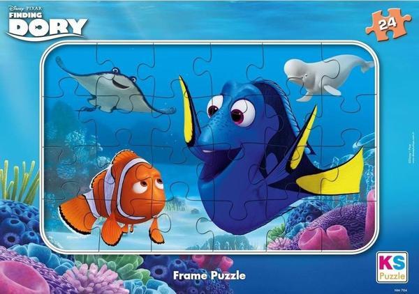 Ks Games Frame 24 Parça Puzzle Dory Dr704 - Image 1