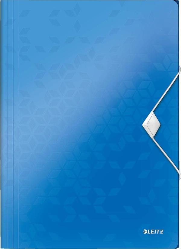 Leitz A4 Active Wow İnce Lastikli Dosya Mavi 45990036 - Image 1