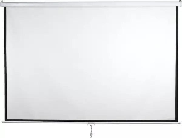 Xblack Xge-180 Kumandalı Motorlu Projeksiyon Perdesi 180 X 180Cm - Image 1