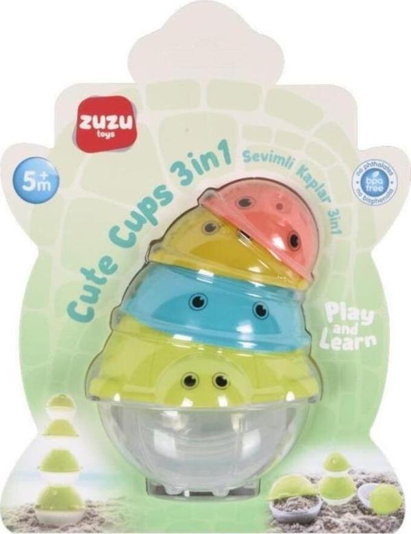 Zuzu Toys Oyuncak Sevimli Kaplar 3Ü1 Arada 04074 - Image 1