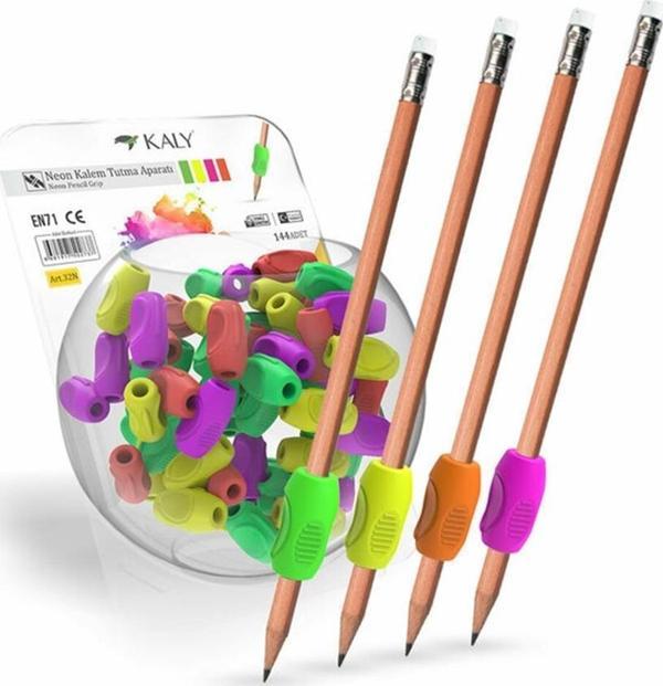 Silka Kaly Neon Kurşun Kalem Tutma Aparatı Art.32N (144 Lü Paket) - Image 1