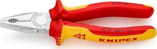 Knipex 0306180 VDE 1000V Kombine Pense 180 mm - Image 1
