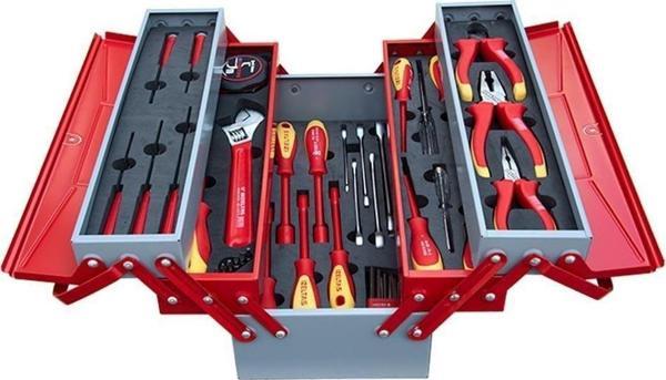 İzeltaş 8420005046 5 Gözlü Dolu Elektrikçi Takım Çantası - Image 1