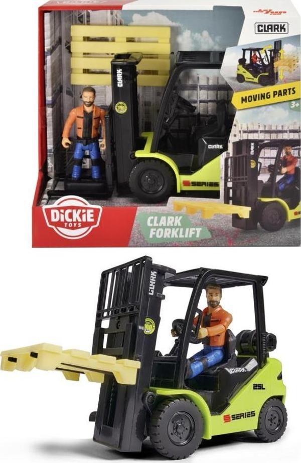 Simba Oyuncak Dickie Clark Forklift 203832008 - Image 1