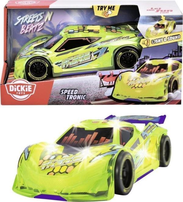 Simba Oyuncak Dickie Speed Tronic Sürtmeli Işıklı ve Sesli Yarış Arabası 203763009 - Image 1