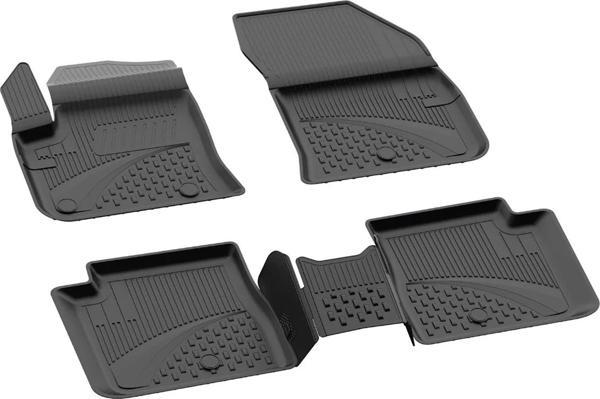 Mega Oto Market 4.5D Havuzlu Oto Paspas Siyah Renk Citroen C3 Hatchback Araç 2016-2024 Arası ile Uyumlu - Image 1