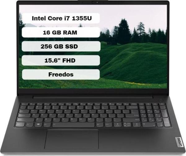 V15 G4 Intel Core i7 1355U 16GB 256GB SSD Freedos 15.6" FHD Taşınabilir Bilgisayar 83A1003NTX - Image 1