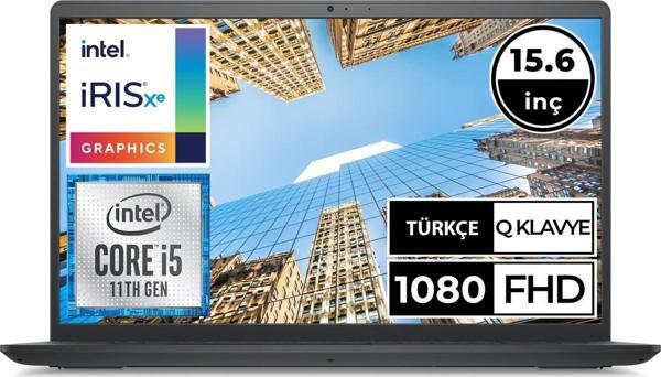Inspiron 15 3511 I3511122SPPU05 I5-1135G7 16GB 256SSD 15.6" Fullhd Freedos Taşınabilir Bilgisayar - Image 1