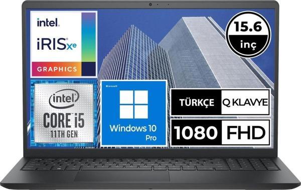 Inspiron 15 3511 I3511122U10 I5-1135G7 8gb 512SSD 15.6" Fullhd W10P Taşınabilir Bilgisayar - Image 1