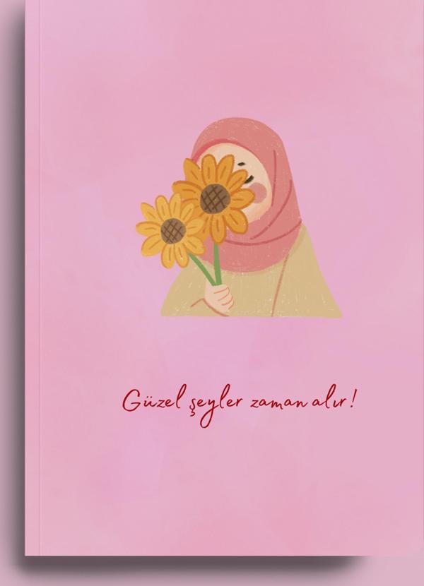 Güzel Şeyler Zaman Alır İslami Defter (Ayet-Hadisli) - Image 1