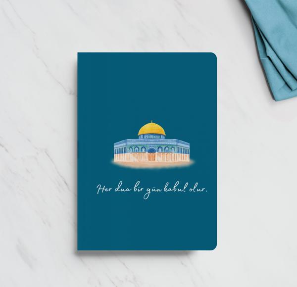 Her Dua Bir Gün Kabul Olur Kudüs Mini Defter - Image 1