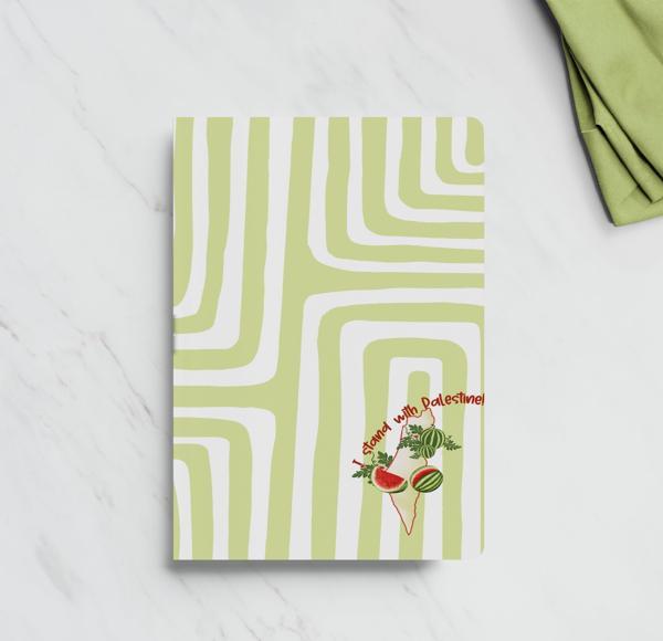 I Stand with Palestine Mini Defter - Image 1