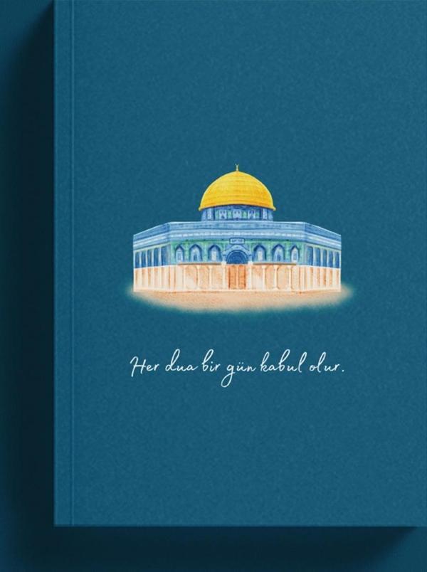 Kudüs - Her Dua Bir Gün Kabul Olur İslami Defter (Ayet-Hadisli) - Image 1