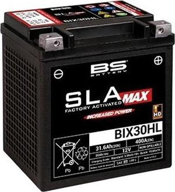Bs Akü Bıx30hl Sla Max (kuru) 12v30ah 2006-2021 Harley-davidson Flhx Street Glide - Image 1