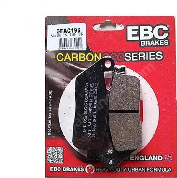 Ebc Fren Balatası Carbon Sfac196  Ön Fren Balatası 2018-2023 Honda Nss250 Forza 250 Uyumlu - Image 1