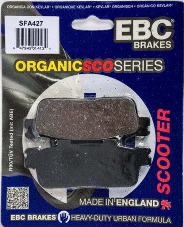 Ebc Fren Balatası Organik Sfa427 Sym Joymax 250ı Arka Fren Balatas - Image 1