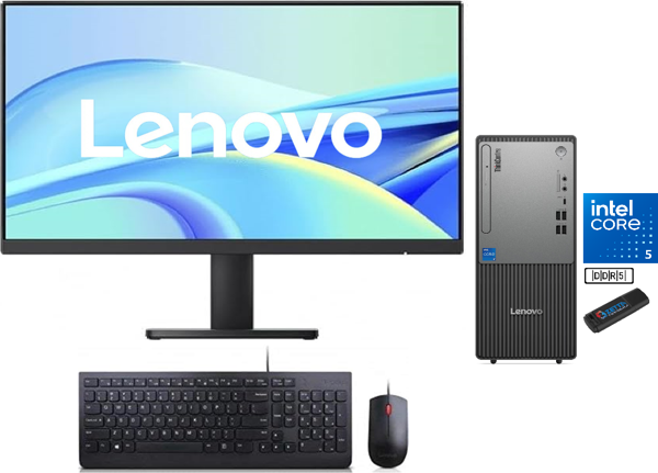 Lenovo Thinkcentre Neo 50T Gen 5 Intel Core I5 13400 32GB Ddr5 4tb SSD 27"mon WİN11H Masaüstü Blgisayar NEO12UB000ETRKH15+ZETTAUSBBELLEK - Image 1