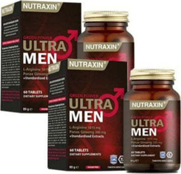 Nutraxin Ultra Men 60 Tablet 2'Li Paket - Image 1