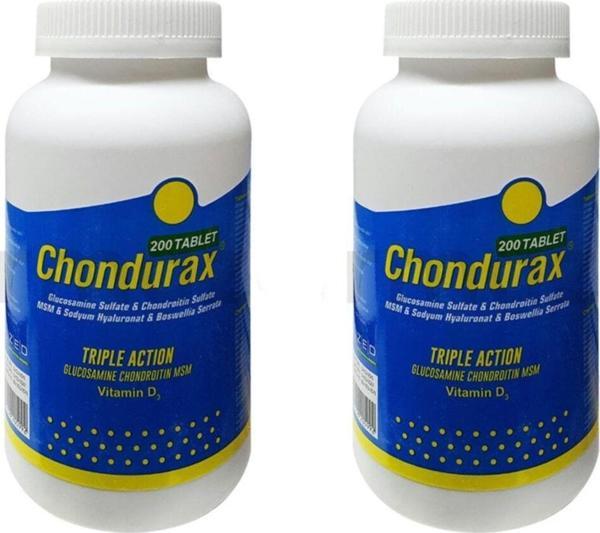 Chondurax Triple Action D3 Vitamin 200 Tablet X 2 Adet - Image 1