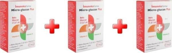 Imuneks Micro-Glucan Plus 30 Kapsül 3'Lü - Image 1