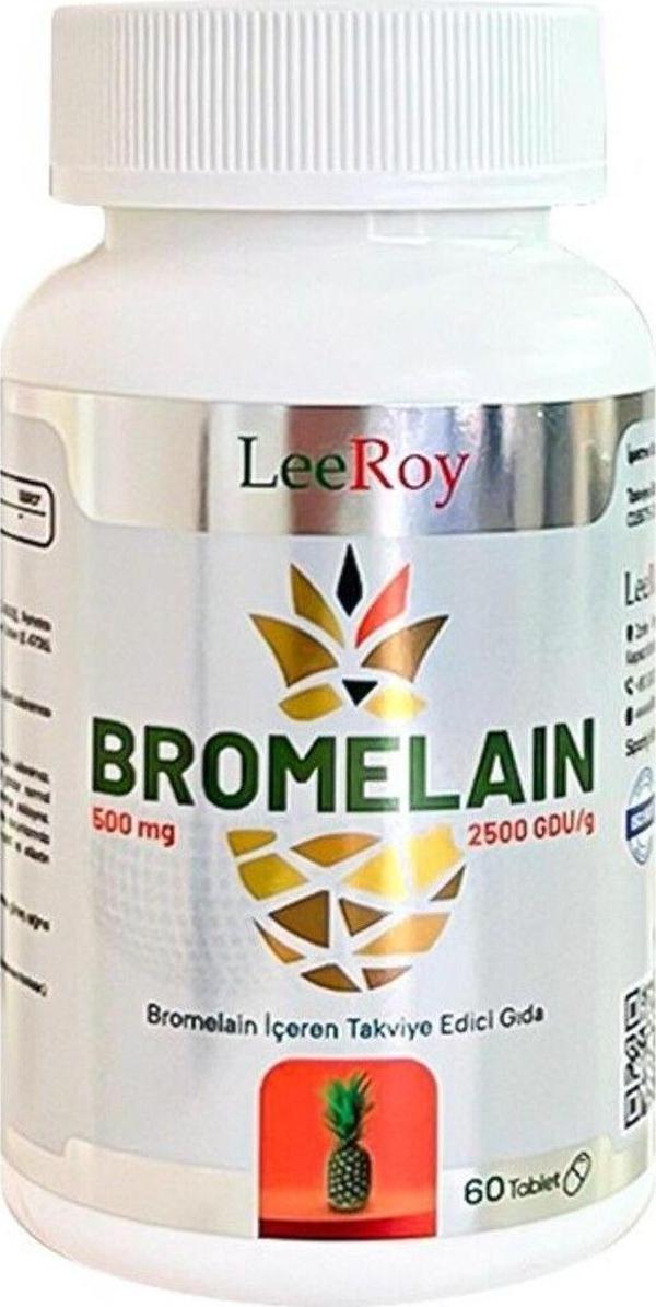 Leeroy Bromelain 500Mg 60 Tablet - Image 1