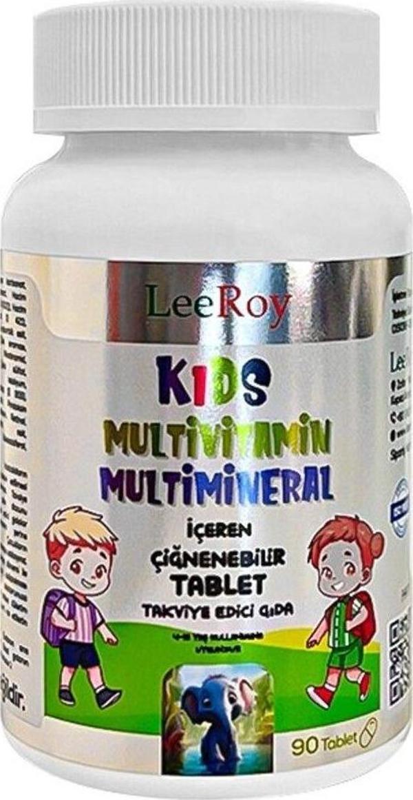 Leeroy Kids Multivitamin Multimineral 90 Tablet - Image 1