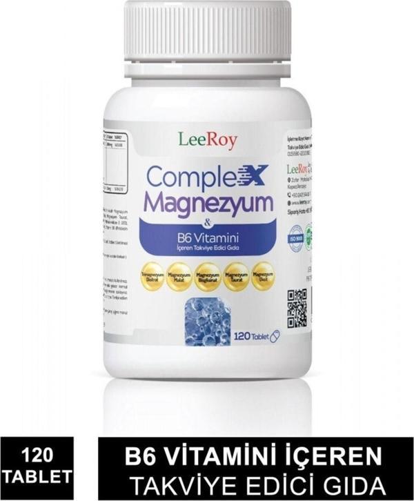 Leeroy Magnezyum Complex 120 Tablet - Image 1