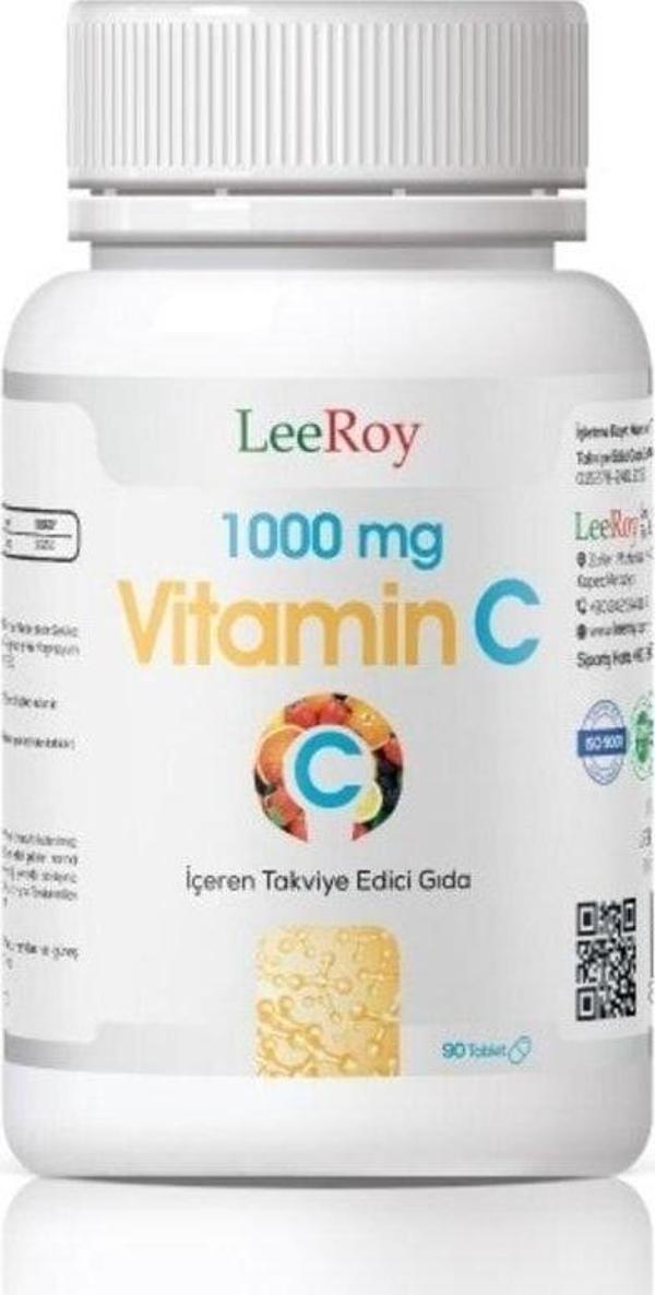 Leeroy Vitamin C 1000Mg 90 Tablet - Image 1
