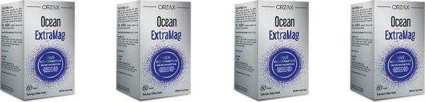 Ocean Extramag 200 Mg Magnezyum 60 Tablet 4'lü Paket - Image 1