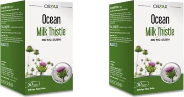 Ocean Milk Thistle 30 Tablet 2'li Paket - Image 1