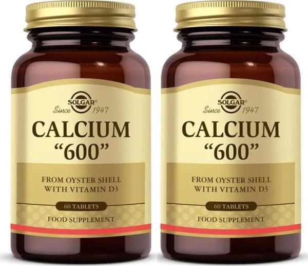 Solgar Calcium Oyster Shell 600 Mg 60 Tablet 2 Adet - Image 1