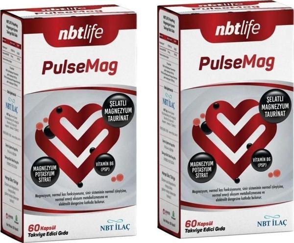 Nbt Life Pulsemag 60 Kapsül X2 - Image 1