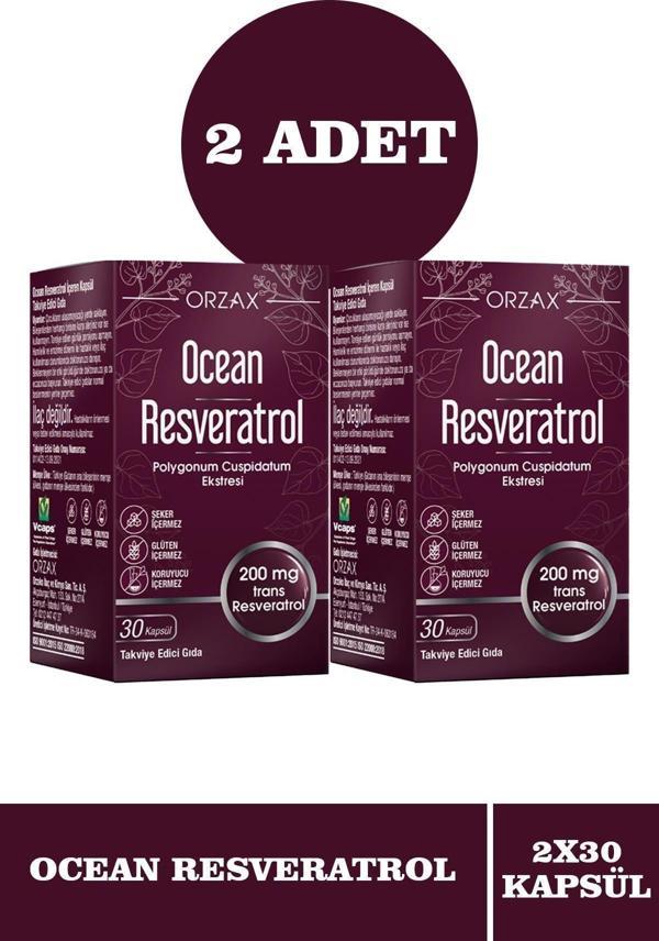 Ocean Resveratrol 200 Mg 30 Kapsül 2 Adet - Image 1