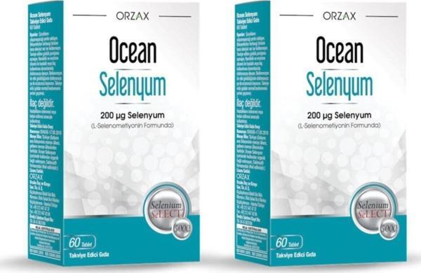 Ocean Selenyum 60 Tablet 200 Mcg  2 Adet - Image 1