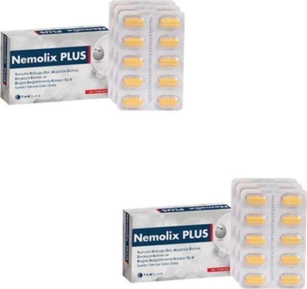 Tab İlaç Nemolix Plus 30 Tablet 2 Adet - Image 1