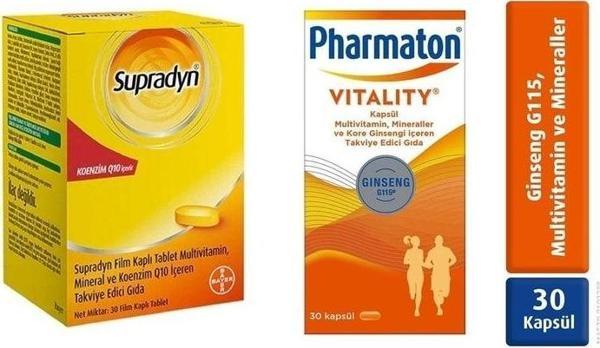 Pharmaton Vıtalıty 30Tb Supradyn Koenzım Q10 30 Tb Avantajlı Paket - Image 1
