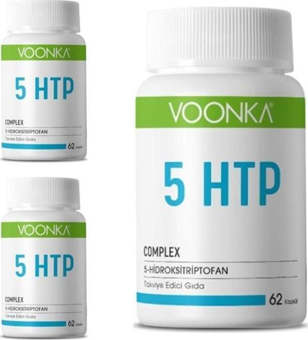 Voonka 5 Htp Complex 62 Kapsül 3 Adet - Image 1