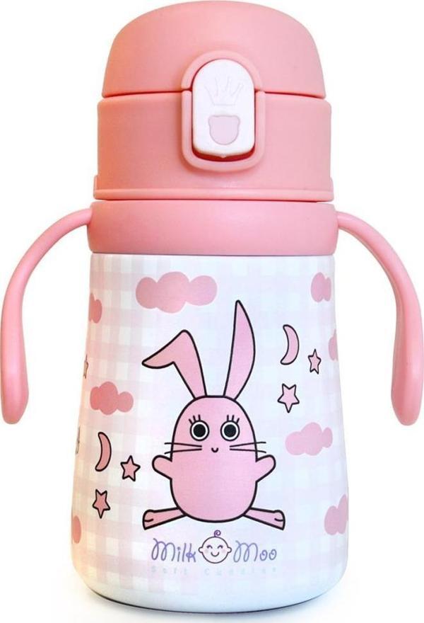 Milk&Moo Çelik Küçük Çocuk Matarası Çançin 360 ml - Image 1