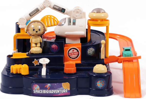 Ogi Mogi Toys 4 Düğme Kontrollü Uzay Macerası Oyun Seti - Image 1