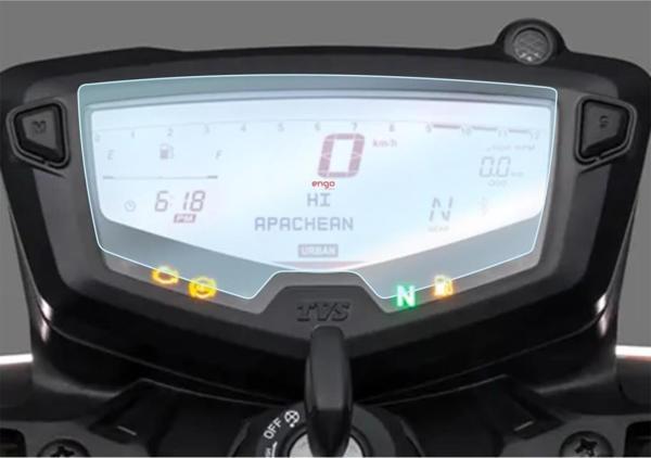 TVS Apache RTR 200 Ekran Koruyucu Dijital Gösterge KM Ekranı - Image 1
