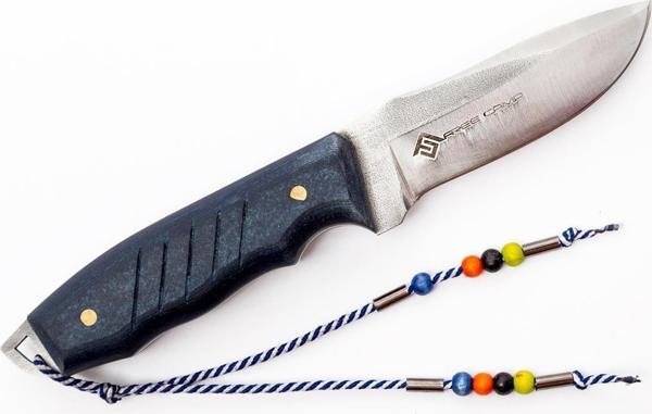 FreeCamp Robin Mikarta Saplı Tactical Bıçak-LACİVERT - Image 1