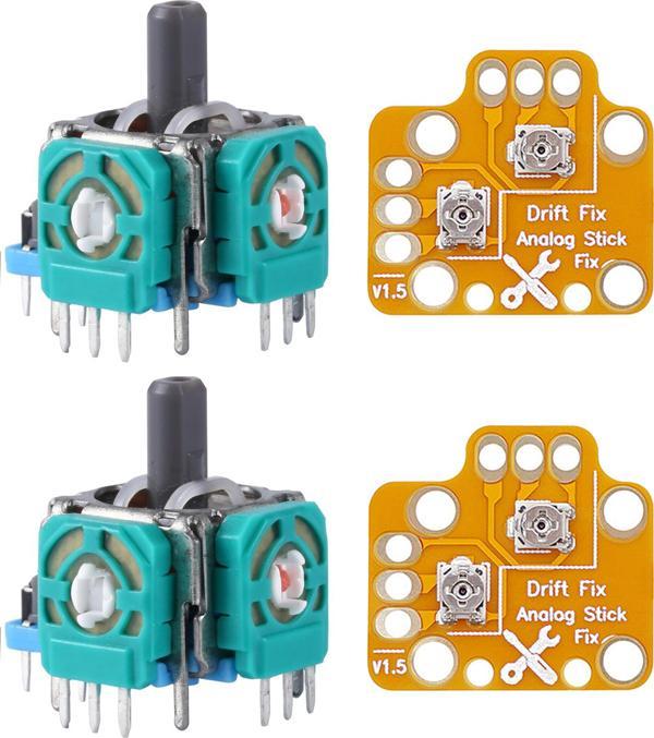 PS5 Analog Drift Fix 2+2 Set Playstation 5 Kol Joystick Motor Tamir Yedek Parça - Image 1
